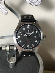 Pilot Watch - Aviator Watch - GMT Watch - Aviation Watch  - De Pol Watch