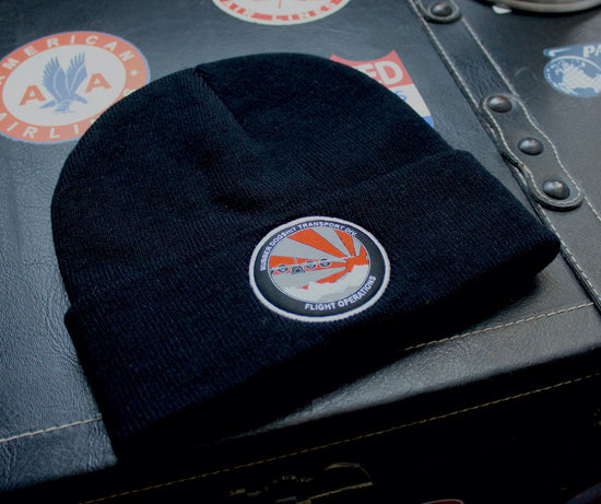 rubber dogshit Beanie-Aviation Hat-top gun hat