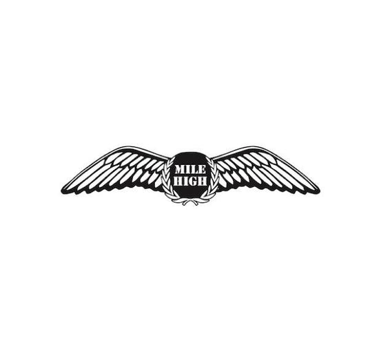 Mile High Club Decal-Mile High Wings Sticker-Aviation Decal-Aircraft Sticker-Aviation Sticker