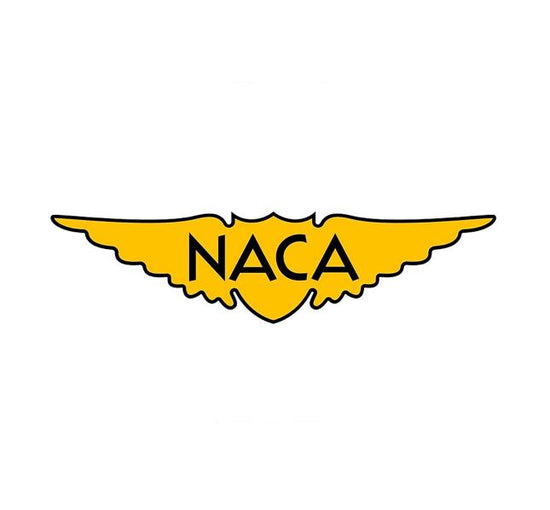 The National Advisory Committee for Aeronautics (NACA) - NACA Decal - Aviation Decal - Test Pilots -Military Decal - Aircraft Sticker - Edwards AFB Decal 