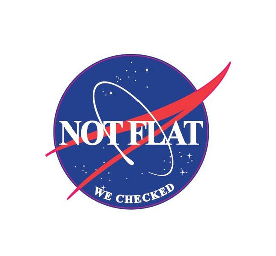 NASA Decal- Nasa Not Flat decal