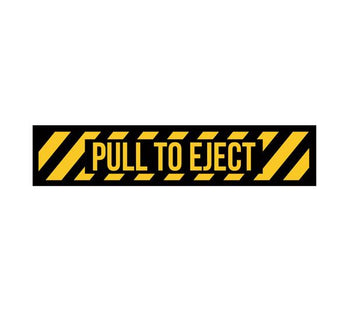 Pull To Eject Decal-Aviation Decal