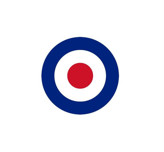 RAF Decal-RAF Sticker-Royal Air Force Decal-Military Decal-Aviation Decal-Aircraft Markings-Aviation Sticker-Military Aircraft Decal