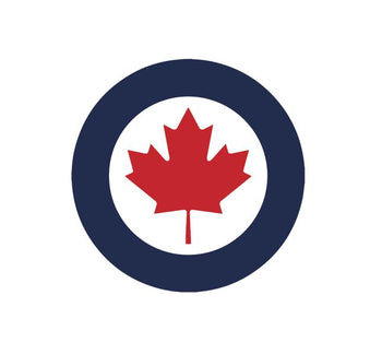 RCAF Roundel Aviation Decal-Royal Canadian Armed Forces 