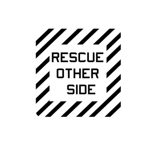 Aircraft Warning Decal-Military Decal-Aviation Decal-Aircraft Markings-Aviation Sticker-Military Aircraft Decal-Rescue Aircraft Marking Decal-Rescue Other Side Decal