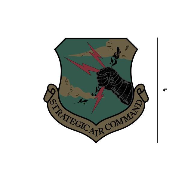Strategic Air Command Shield Camouflaged – Sierra Hotel Aeronautics