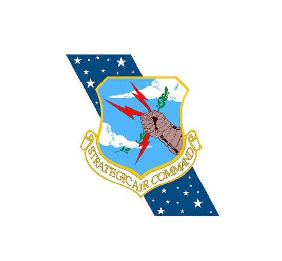 SAC Strategic Air Command decal - military aircraft decal