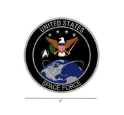 Space Command - Space Force - US Space Force - US Space Command - Star Wars Decal - Star Trek Decal - Space Decal - Nasa Decal - Military Decal - Aviation Decal - USAF Decal - Funny Decal - Aviation Decal - Aircraft Sticker