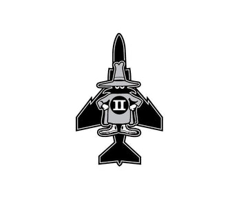 F4 Phantom Decal-F4 Phantom Spook Decal-Military Aircraft Decal