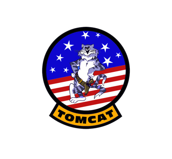 USN F14 Tomcat Military Aircraft Decal