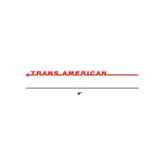Trans American Airlines Zapper