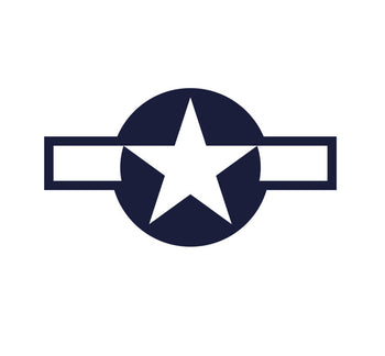 Stars and Bars US Aircraft Markings decal