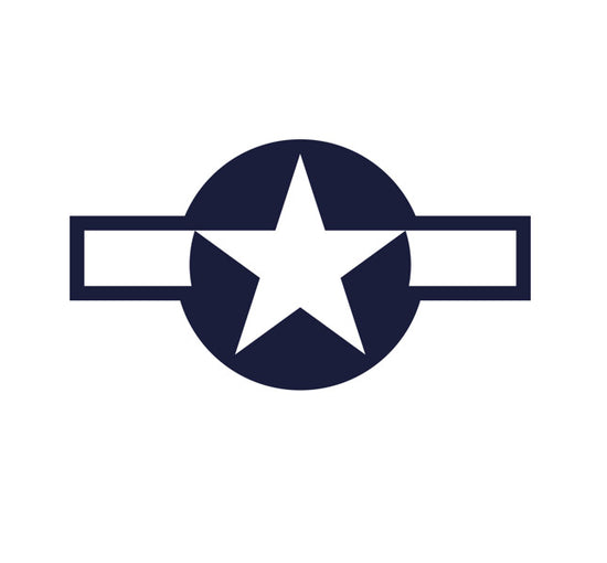 Stars and Bars US Aircraft Markings decal