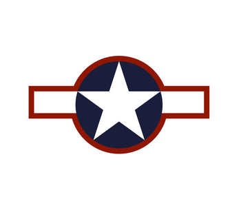 Stars and Bars US Aircraft Markings mid war decal