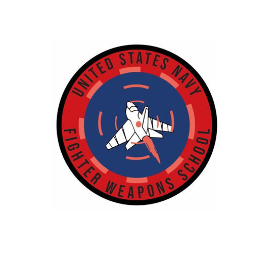Navy Fighter Weapons School Top Gun Decal