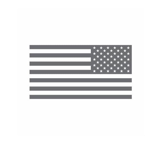 Reverse American Flag Aviation Decal