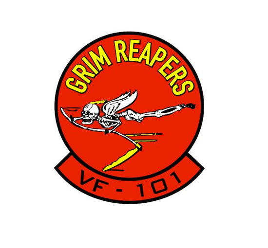 VF-101 Grim Reapers squadron decal 