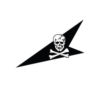 Jolly Rogers Squadron Decal-Skull and Crossbones Decal