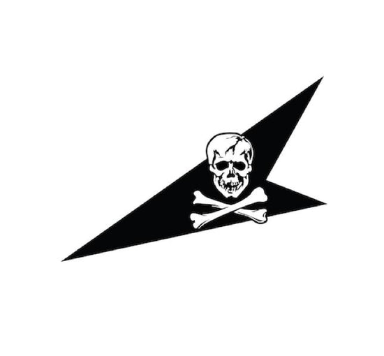 Jolly Rogers Squadron Decal-Skull and Crossbones Decal