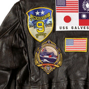G1 Flight Jacket-Pilots Jacket-G1 Jacket-Topgun Jacket-USnavy Jacket-CockpitUSA-Leather Jacket-Aviator Jacket