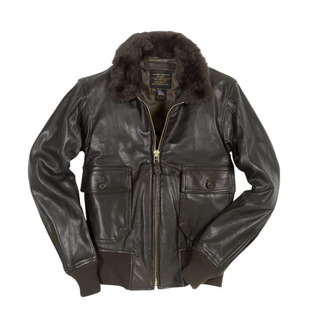 Mil Spec G1 Flight Jacket - front view - US Navy jacket