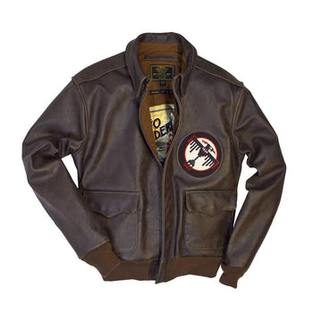 Tokyo Raiders A2 Jacket-Flight Jacket-Bomber Jacket-WW2 Jacket- Doolittle Raid Jacket-Leather Flight Jacket