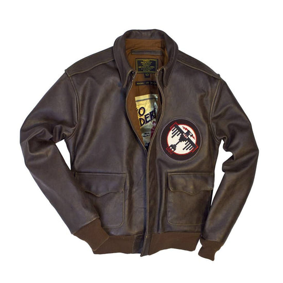 Genuine WW2 Tokyo Raiders A-2 Flight Jacket - front view